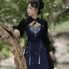 Traditional-Chinese-Dress-for-Girl-Han-Element-Vintage-Exotic-Style-Skirt-3 Traditional Chinese Dress for Girl Han Element Vintage Exotic Style Skirt