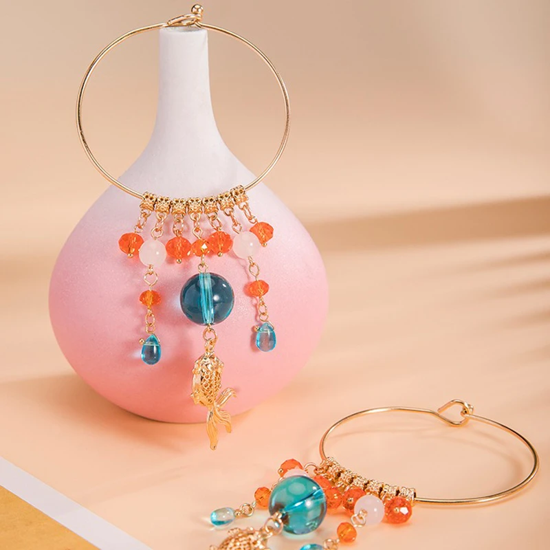 Vintage-Bracelet-Ancient-Style-Tassel-Hanfu-Jewelry-Bangles-3 Vintage Bracelet Ancient Style Tassel Hanfu Jewelry Bangles