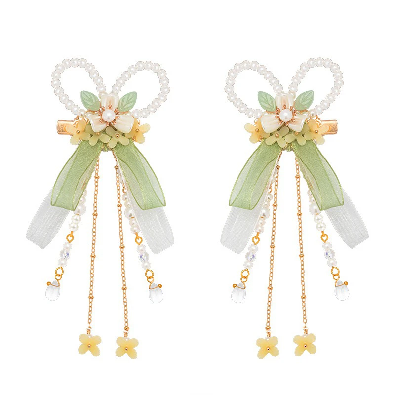 Hanfu-Hair-Accessories-Girls-Cinnamon-Flower-Bowtie-Accessories-4 Hanfu Hair Accessories Girls Cinnamon Flower Bowtie Accessories