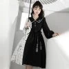 Women-Han-Elements-Clothing-Summer-Black-Daily-Fashion-Dresses-2 Women's Han Elements Clothing Summer Black Daily Fashion Dresses