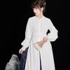 Women-Hanfu-Standing-Collar-Lapel-Long-Shirt-Classic-Ming-Dynasty-Costume-3 Women Hanfu Standing Collar Lapel Long Shirt Classic Ming Dynasty Costume