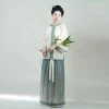 Women-Summer-Hanfu-Ming-Dynasty-Classic-Hanfu-Round-Neck-2 Women Summer Hanfu Ming Dynasty Classic Hanfu Round Neck