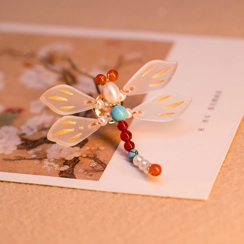 Hanfu-Hairpin-Dragonfly-Styling-Headdress-Women-Cheongsam-Match-3 Hanfu Hairpin Dragonfly Styling Headdress Women Cheongsam Match