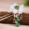Hanfu-Hairpin-Lotus-Tassel-Headdress-Cheongsam-Fashion-Accessories-2 Hanfu Hairpin Lotus Tassel Headdress Cheongsam Fashion Accessories
