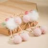 Hanfu-Pink-Headdress-Plush-Ball-Hair-Clip-Children's-Hair-Accessories-1 Hanfu Pink Headdress Plush Ball Hair Clip Children's Hair Accessories