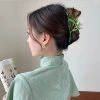 Ladies-Metal-Hairclip-Creative-Bamboo-Grab-Clip-2 Ladies Metal Hairclip Creative Bamboo Grab Clip
