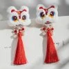 Lion-Hair-Clip-Ancient-Style-Buyao-Clip-New-Year's-Children's-Hanfu-Headdresses-1 Lion Hair Clip Ancient Style Buyao Clip New Year's Children's Hanfu Headdresses