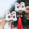 Lion-Hair-Clip-Ancient-Style-Buyao-Clip-New-Year's-Children's-Hanfu-Headdresses-2 Lion Hair Clip Ancient Style Buyao Clip New Year's Children's Hanfu Headdresses