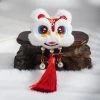 Lion-Hair-Clip-Ancient-Style-Buyao-Clip-New-Year's-Children's-Hanfu-Headdresses-3 Lion Hair Clip Ancient Style Buyao Clip New Year's Children's Hanfu Headdresses