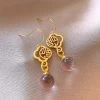 New-Chinoiserie-Earrings-Hanfu-New-Cheongsam-Unique-Accessories-2 New Chinoiserie Earrings Hanfu New Cheongsam Unique Accessories