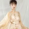 Song-Ladies-Hanfu-Beige-Summer-Daily-Casual-Skirt-3 Song Ladies Hanfu Beige Summer Daily Casual Skirt