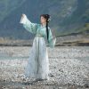 Women's-Qiyao-Ruqun-Jin-Dynasty-Spring-Skirt-4 Women's Qiyao Ruqun Jin Dynasty Spring Skirt
