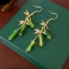 Fashion-Earrings-Bamboo-Leaf-New-Trend-Ear-Hooks-Classical-Earrings-1 Bamboo Earrings