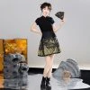 Summer-Ma-Mian-Skirt-Short-Fashion-Daily-Ming-Dynasty-Hanfu-2 Summer Ma Mian Skirt Short Fashion Daily Ming Dynasty Hanfu
