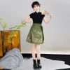 Summer-Ma-Mian-Skirt-Short-Fashion-Daily-Ming-Dynasty-Hanfu-3 Summer Ma Mian Skirt Short Fashion Daily Ming Dynasty Hanfu