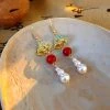 Women-Hanfu-Pearl-Earrings-Fashion-Clouds-Ear-Jewellery-2 Women Hanfu Pearl Earrings Fashion Clouds Ear Jewellery