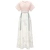 Women-Tang-Dynasty-Hanfu-Summer-Pink-Fashion-Peach-Blossom-Skirt-4 Women Tang Dynasty Hanfu Summer Pink Fashion Peach Blossom Skirt
