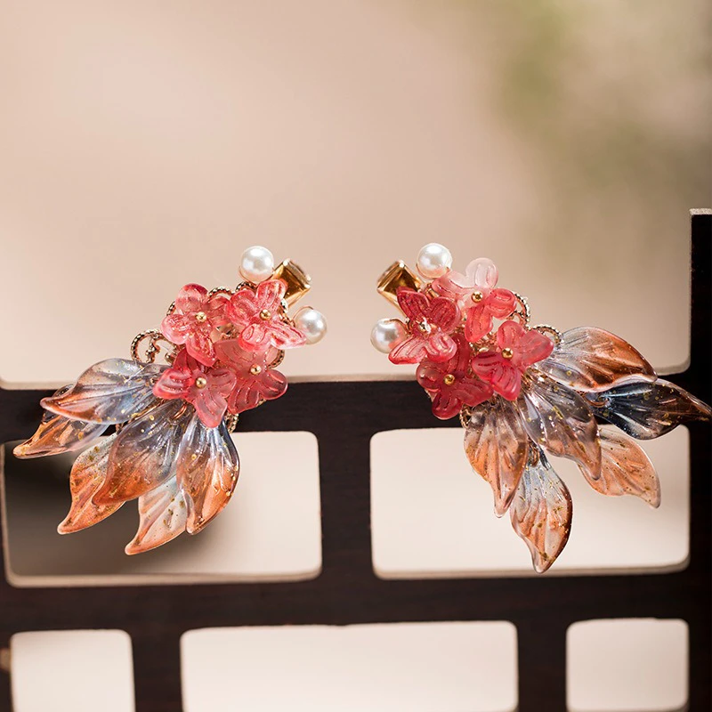 Children Classical Hair Clips Goldfish Cute Butterfly Accessories
