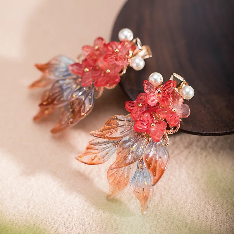 Children-Classical-Hair-Clips-Goldfish-Cute-Butterfly-Accessories-2 Children Classical Hair Clips Goldfish Cute Butterfly Accessories