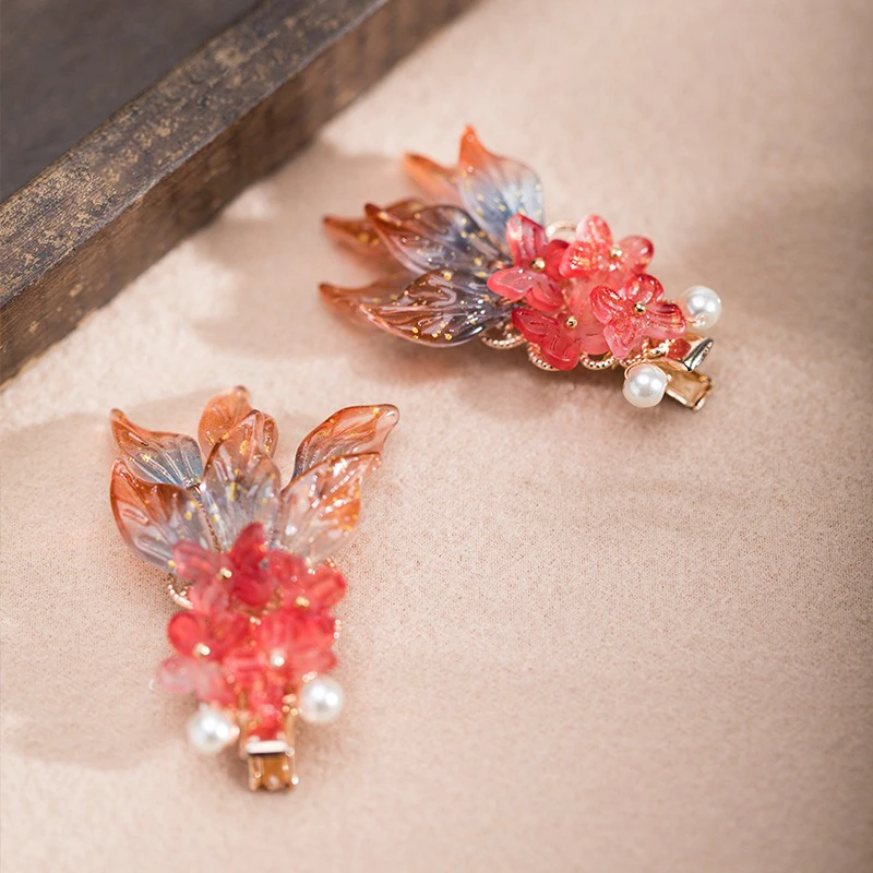 Children-Classical-Hair-Clips-Goldfish-Cute-Butterfly-Accessories-3 Children Classical Hair Clips Goldfish Cute Butterfly Accessories