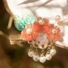 Children's-Hair-Clip-Hanfu-Flower-Accessories-Orange-Tassel-Hair-Accessories-4 Children's Hair Clip Hanfu Flower Accessories Orange Tassel Hair Accessories
