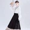 Fashion-Autumn-Hanfu-Ladies-Ming-Dynasty-Ma-Mian-Skirt-1 Timeless Elegance