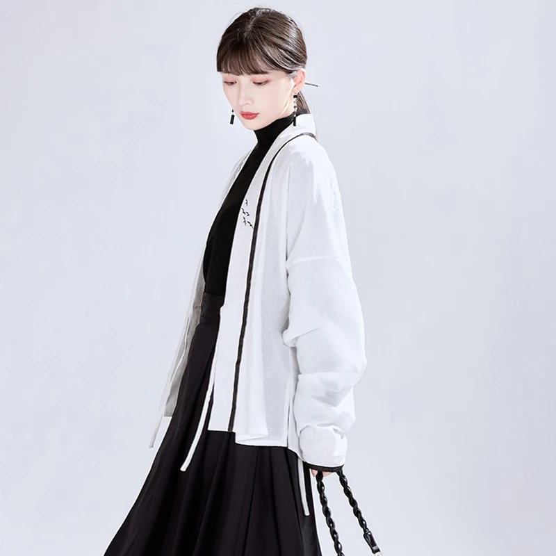 Fashion-Autumn-Hanfu-Ladies-Ming-Dynasty-Ma-Mian-Skirt-2 Fashion Autumn Hanfu Ladies Ming Dynasty Ma Mian Skirt