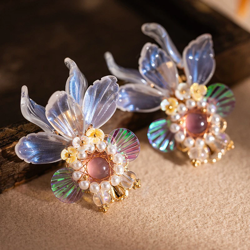Hanfu-Hair-Clip-Illusion-Goldfish-Cute-Children-Hair-Accessories-1 Hanfu Hair Clip Illusion Goldfish Cute Children's Hair Accessories
