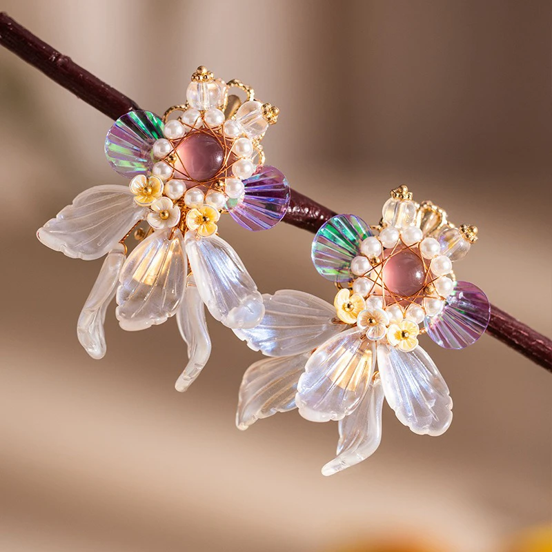 Hanfu-Hair-Clip-Illusion-Goldfish-Cute-Children-Hair-Accessories-3 Hanfu Hair Clip Illusion Goldfish Cute Children's Hair Accessories