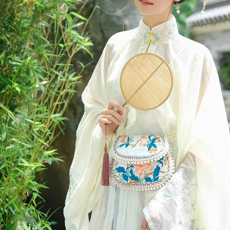 Hanfu-Handbag-Ancient-Style-Crossbody-Double-Sided-Cute-Embroidery-Bag-2 Hanfu Handbag Ancient Style Crossbody Double Sided Cute Embroidery Bag
