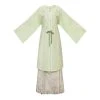 Ming-Dynasty-Round-Neck-Long-Shirt-Ma-Mian-Skirt-Modern-Daily-Wear-4 Ming Dynasty Round Neck Long Shirt Ma Mian Skirt Modern Daily Wear