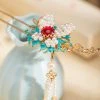 Pearl-Hairpin-Butterfly-Styling-Hanfu-Buyao-Cheongsam-Accessories-2 Pearl Hairpin Butterfly Styling Hanfu Buyao Cheongsam Accessories