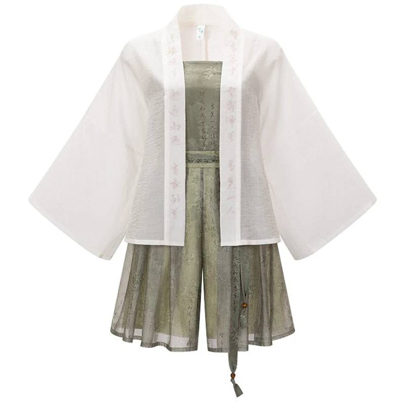 Song-Dynasty-Ladies-Hanfu-Fashion-Refreshing-Shorts-Pants-4 Song Dynasty Ladies Hanfu Fashion Refreshing Shorts Pants