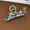 Bamboo-Claw-Clip-Plate-Hair-Shark-Ancient-Style-Hair-Accessories-1 Green Bamboo