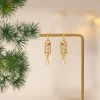 Bamboo-Leaf-Earrings-Women's-Dignified-Hollowed-Ears-Jewellery-2 Bamboo Leaf Earrings Women's Dignified Hollowed Ears Jewellery