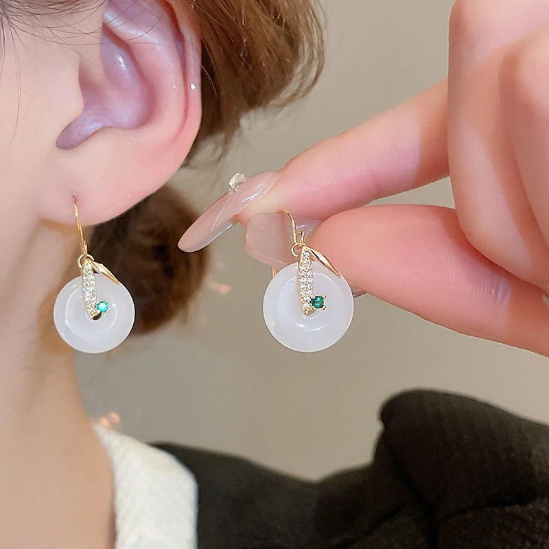 Circle-Ear-Hooks-Fashion-Geometric-Fashion-Earrings-1 Jade Leaf