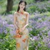 Fashion-Ladies-Cheongsam-Sleeveless-Summer-Dresses-4 Fashion Ladies Cheongsam Sleeveless Summer Dresses