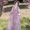 Han-Dynasty-Women-Zhiju-Purple-Hanfu-Improved-Long-Shirt-1 Han Lavender