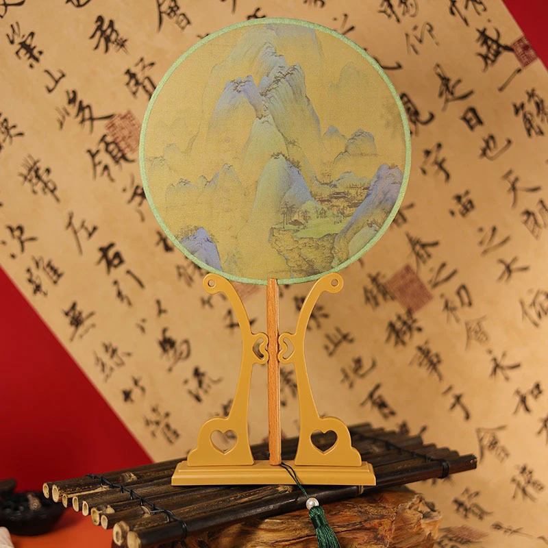 Hanfu-Fan-Classical-Round-Fan-Summer-Kids-Tuanshan-1 Hanfu Fan Classical Round Fan Summer Kids Tuanshan