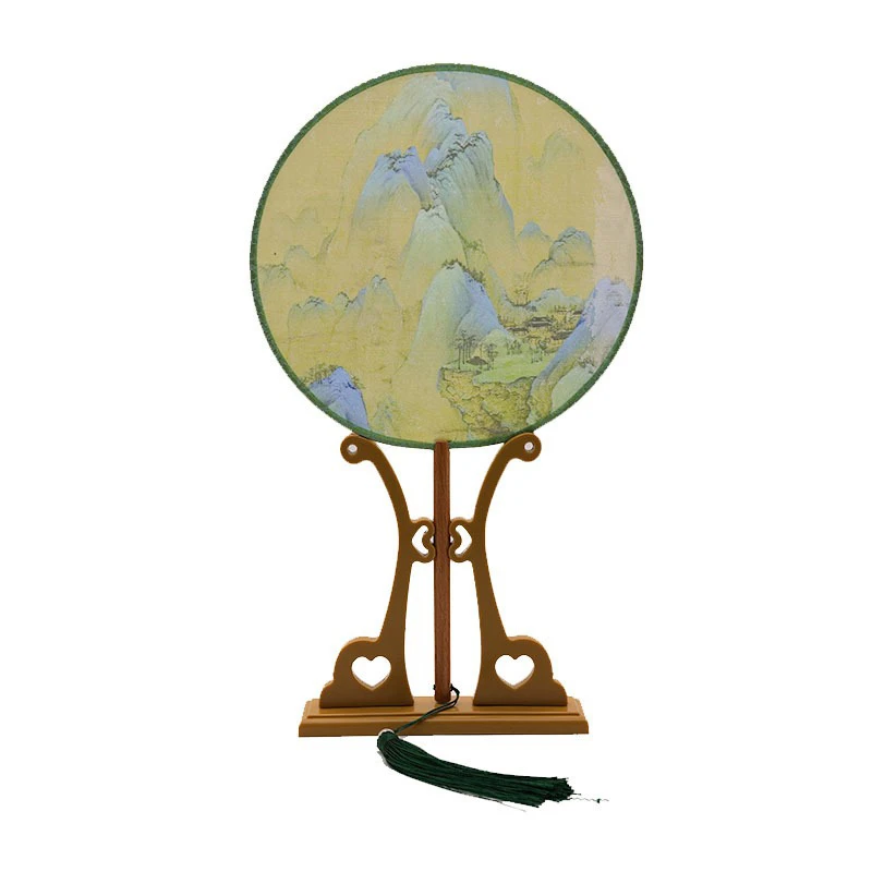 Hanfu-Fan-Classical-Round-Fan-Summer-Kids-Tuanshan-3 Hanfu Fan Classical Round Fan Summer Kids Tuanshan
