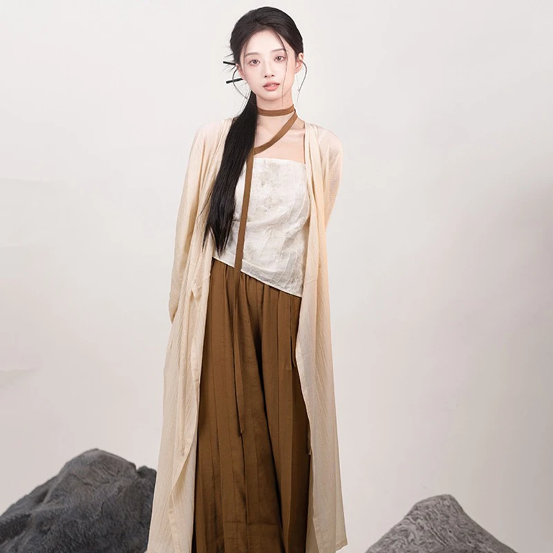 Song-Dynasty-Daily-Hanfu-Women-Songku-Daily-Loose-Costume-2 Song Dynasty Daily Hanfu Women Songku Daily Loose Costume