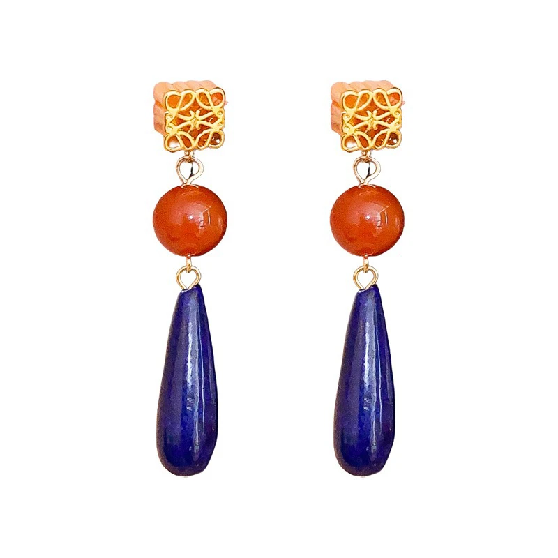 Vintage-Women-Earrings-Water-Drops-Delicate-Ear-Jewellery-4 Vintage Women Earrings Water Drops Delicate Ear Jewellery