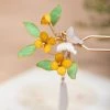 Ancient-Style-Cinnamon-Flower-Hairpin-Hanfu-Tassel-Step-Headdress-2 Ancient Style Cinnamon Flower Hairpin Hanfu Tassel Step Headdress