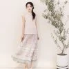 Ladies-Fashion-Hanfu-Ming-Short-Shirt-Ma-Mian-Skirt-Summer-Pink-1 Ladies Fashion Hanfu Ming Short Shirt Ma Mian Skirt Summer Pink