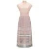 Ladies-Fashion-Hanfu-Ming-Short-Shirt-Ma-Mian-Skirt-Summer-Pink-4 Ladies Fashion Hanfu Ming Short Shirt Ma Mian Skirt Summer Pink