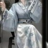 Martial-Arts-Women-Hanfu-Jiaoling-Ruqun-Wei-Jin-Style-2 Martial Arts Women Hanfu Jiaoling Ruqun Wei Jin Style