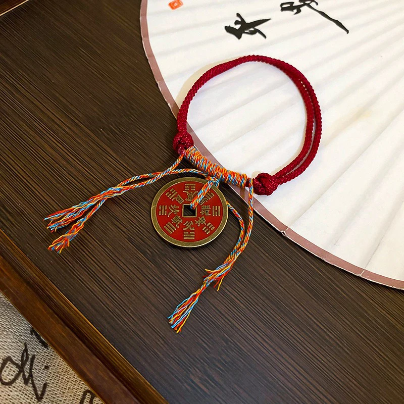 Niche-Hand-Jewellery-Bagua-Copper-Coin-Bracelet-3 Niche Hand Jewellery Bagua Copper Coin Bracelet
