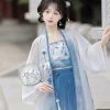 Song-Qiyao-Hanfu-Lotus-Blue-Collection-Women-Summer-Skirt-1 Lotus Fairy