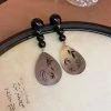 Teardrop-Tassel-Earrings-Niche-Minimalist-Women-Accessories-3 Teardrop Tassel Earrings Niche Minimalist Women Accessories