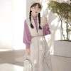 Women-Han-Fashion-Dress-Hanfu-Standing-Collar-Shirt-Bijia-Autumn-Season-2 Women Han Fashion Dress Hanfu Standing Collar Shirt Bijia Autumn Season